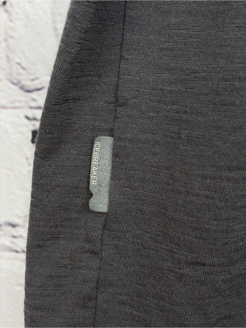 Icebreaker Merino 150 Tech Lite Short-Sleeve Graphic Tee Grey Sz M - Picture 5 of 10
